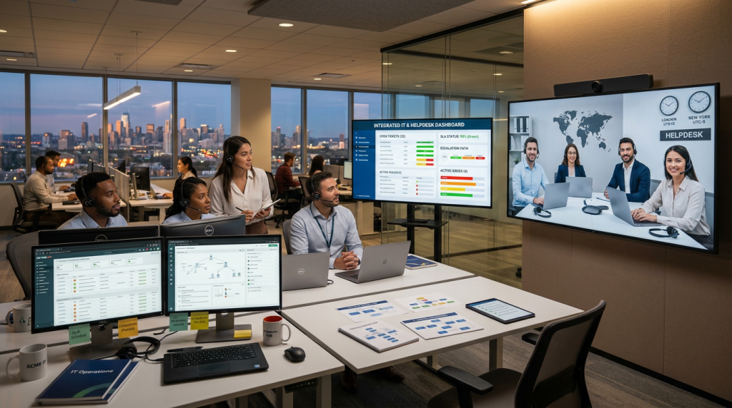 How To Integrate an Outsourced HelpDesk